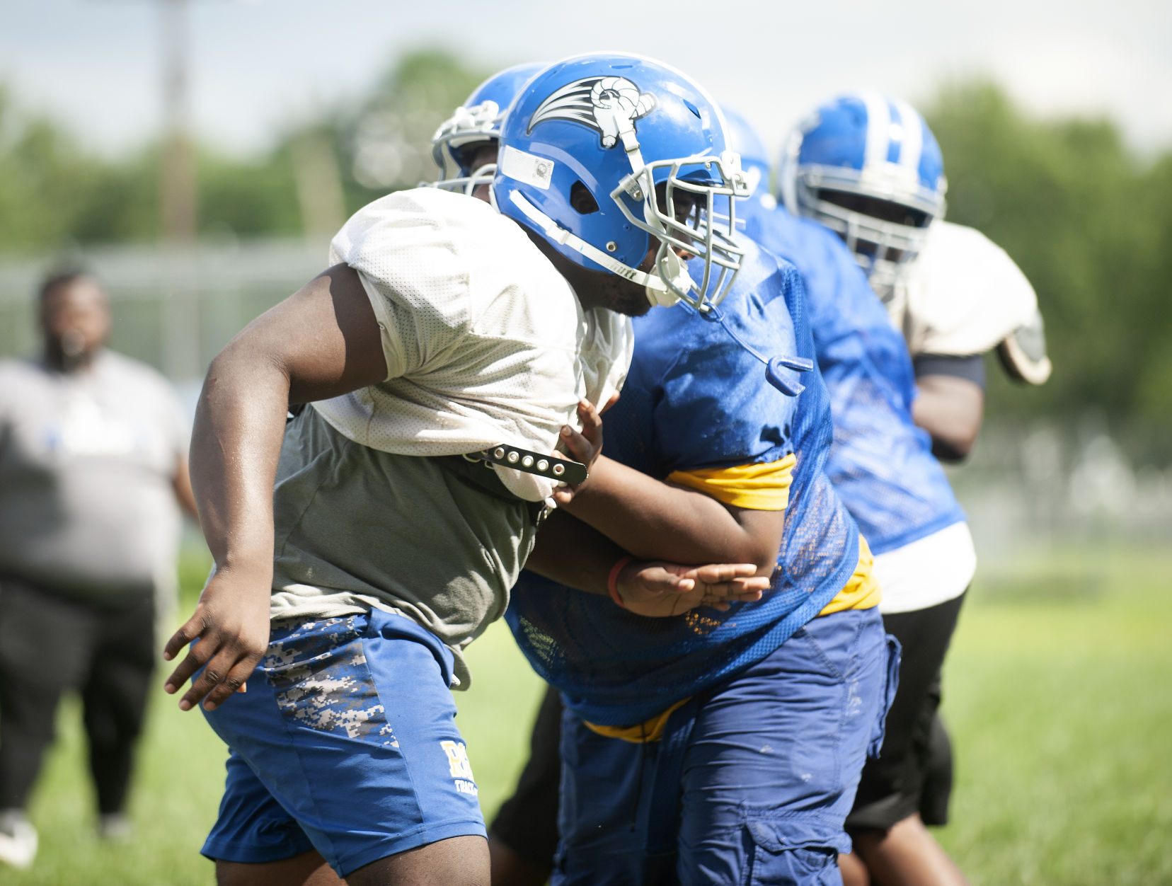 Riverview Gardens football practice